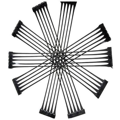 Geogrids Uniaxial pou ranfòsman tè